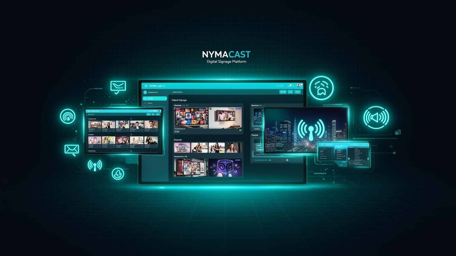 NYMA Cast – Next-Gen Digital Signage Platform